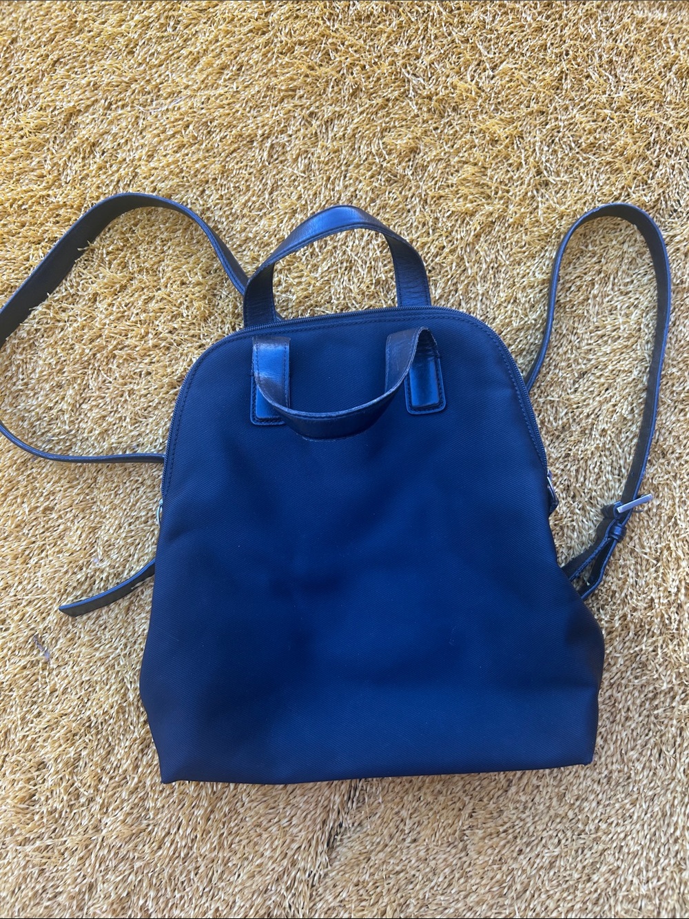 Coach Black Compact Backpack
